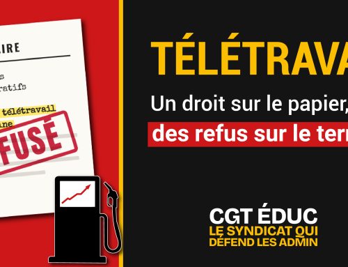 Télétravail des personnels administratifs : un droit sur le papier, des refus sur le terrain